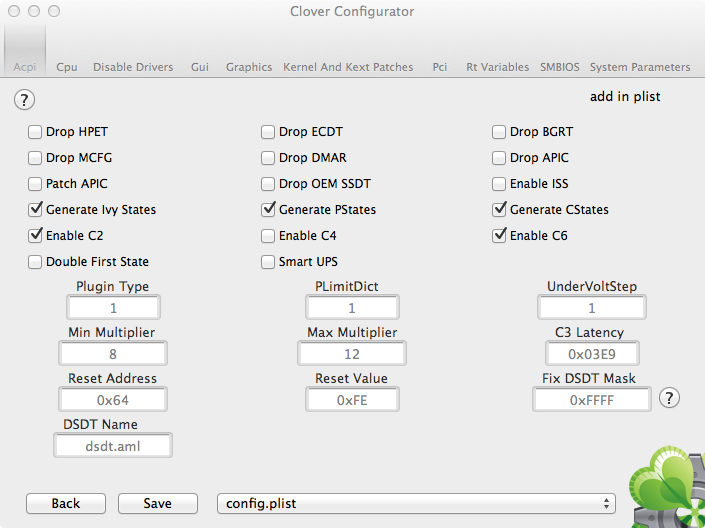 clover configurator manual edit